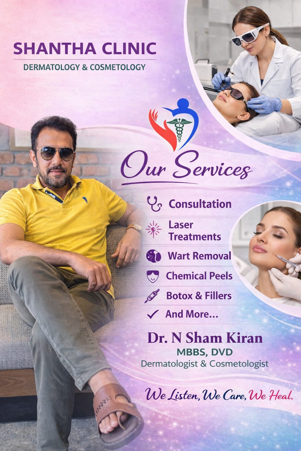 Dr N Sham Kiran — Dermatology & Cosmetology
